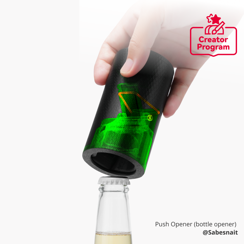 Push Opener (bottle opener)